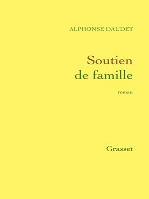 cover image of Soutien de famille